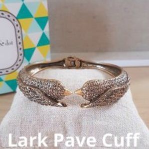 Stella & Dot Lark Pave Cuff Bracelet